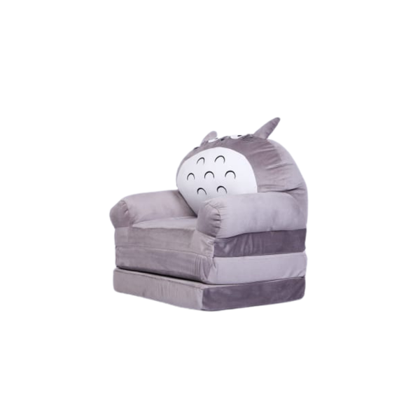 Grey Totoro Kids Sofa Chair
