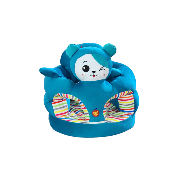 Blue Wink Bear Baby Support Sofa Seat