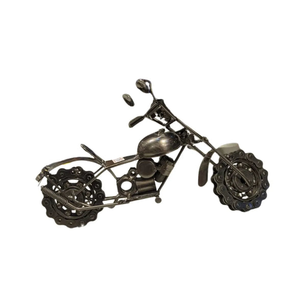 Metal Motorcycle Decor